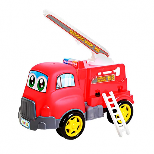 Caminhão Infantil Turbo Truck Bombeiros Maral