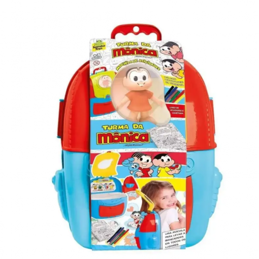 Mochila de Plástico Turma da Monica R.1120 - SAMBA TOYS