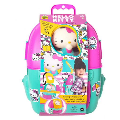 Mochila de Plástico Hello Kitty R.1200 - SAMBA TOYS