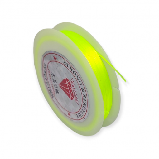 Rolo Fio Silicone Amarelo Neon 10m News