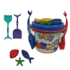 Kit 7 peças para Praia Infantil R.2600 World Blocks Kids - 1