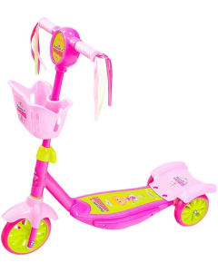 Patinete 3 Rodas Princesinha Lory Rosa R.Pt400fl Unik