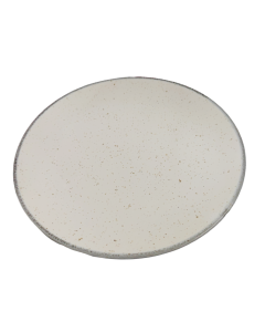 Prato Raso Branco e Cinza 21.5cm Cerâmica R.ST62838  - NDI 1