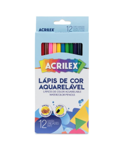 Lápis de Cor Aquarelável C/12 R.09652 Acrilex