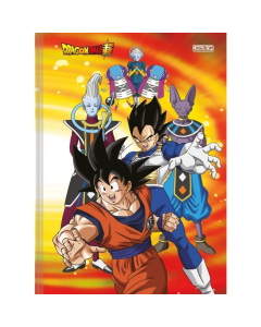 Caderno Brochura 1/4 Dragon Ball 80 folhas - São Domingos