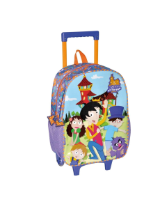 Mochila de Rodinhas Grande Castelo Ra-Tim-Bum 148458 Tilibra