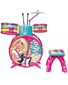 Bateria Infantil Barbie Fabulosa 7293-1 Fun