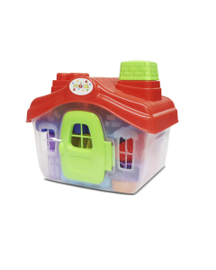 Casinha com Blocos Didáticos Bricks House 34 Peças R.4174 Maral