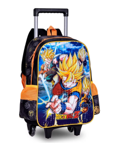 Mochila com Rodinhas Escolar Dragon Ball Z R.DZ23101K - Clio