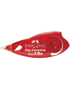 Corretivo em Fita 4mmx10m OF/7072 Faber-Castell