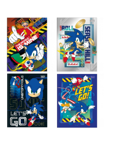 Caderno Universitário Brochura Sonic 80 folhas R.342998 Tilibra