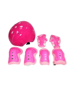 INFORMAÇÕES:

 

Conteúdo: Kit Segurança Infantil Rosa

Contém: Kit de Segurança 7 Peças

1 Capacete

1 Par de joelheiras

1 Par de cotoveleiras

1 Par Munhequeira

Idade: + 4 Anos

Cor: Rosa

Gênero: Menina

Segurança - Selo INMETRO