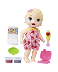 Boneca Baby Alive Lanchinhos Divertidos Loira C2697 Hasbro