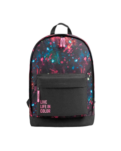 Mochila de Costas Academie Splashes Preta- Tilibra