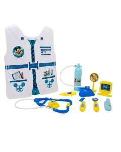 kit Médico com Colete Mickey 9 Peças R.32394 –Toyng