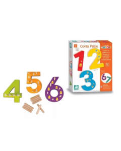 Jogo Educativo Crescer Conta Patos R.458 Nig Brinquedos