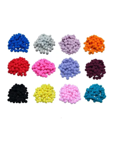 Pom Pom Mini 14mm pc c/100 - NYBC