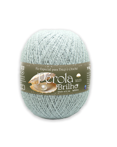 Linha Pérola Brilho Branco/Prata São João