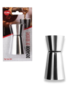 Dosador Duplo De Bebidas Aço Inox. R5441 - Clink