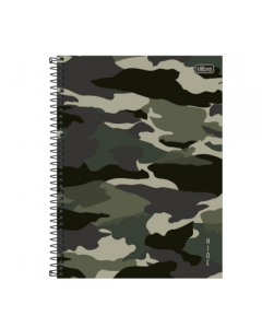 Caderno Universitário Espiral 16x1 Hide 256 folhas R.305529 Tilibra