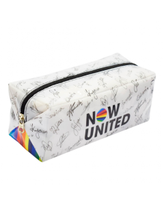 Estojo Escolar Grande Now United em PVC Cristal R.3217 - Dac