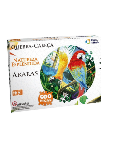 Quebra Cabeça Araras 500pçs R.0935 Pais e Filhos