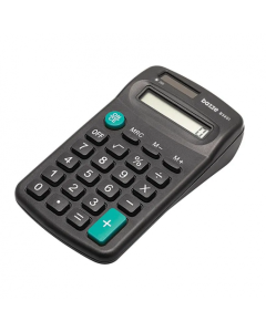 Calculadora Preta de Bolso B3401 – BAZZE