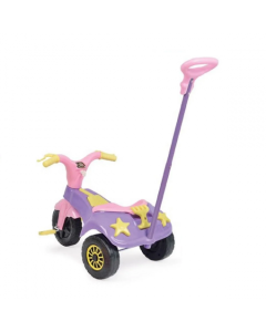 Triciclo Motoca Praia e Campo Lilas Com Haste  4233 Homeplay