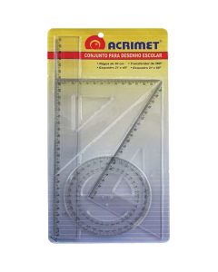 Kit para Desenho Escolar R.5620 Acrimet