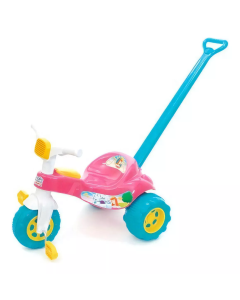 Triciclo Tico-Tico Princesa Com Haste 2232 Magic Toys