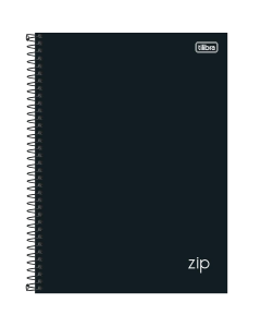 Caderno Universitário Espiral 10x1 Zip 160 folhas R.305421 Tilibra